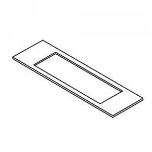 Trend WP-LOCK/T/E Lock template 16mm x 90mm mortise